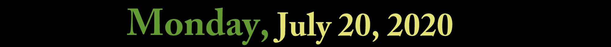 july 20 2020